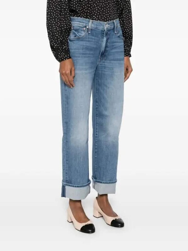 Mother The Dodger Flood Cuff Jeans - Size 27