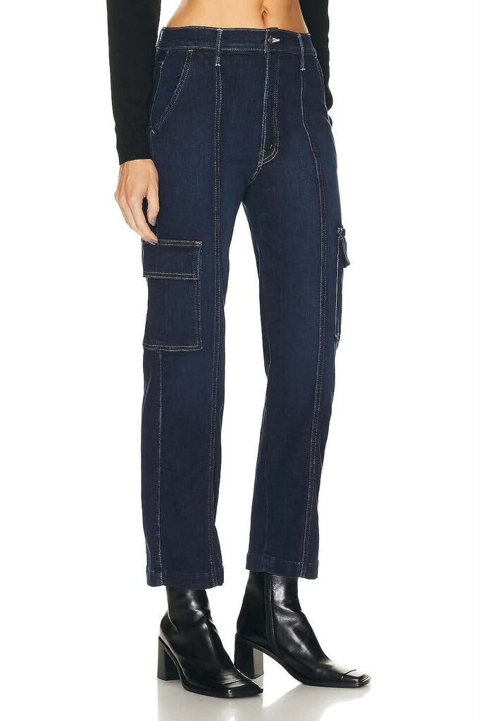 Mother Rambler Cargo Ankle Jeans - Size 31