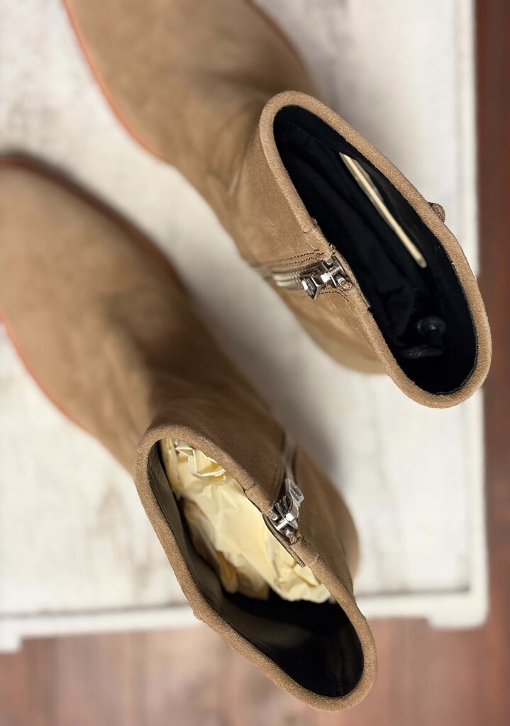 Rag & Bone Mustang Suede Boots in Camel - Size 37