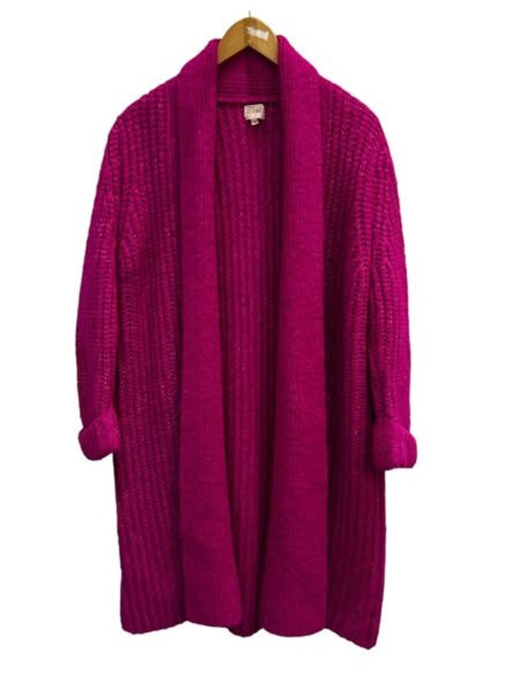 Ciebon arine Oversized Chunky Knit Duster Cardigan - Size Small