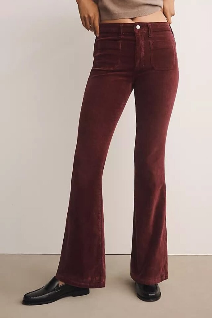 Pilcro Mid Rise Corduroy Flare Jeans - Size 33