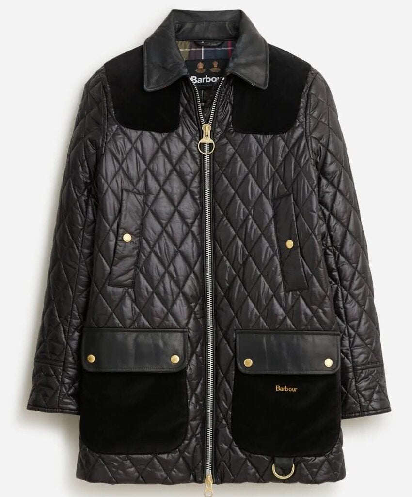 Barbour Premium Carlton Quilted Jacket - Size 8
