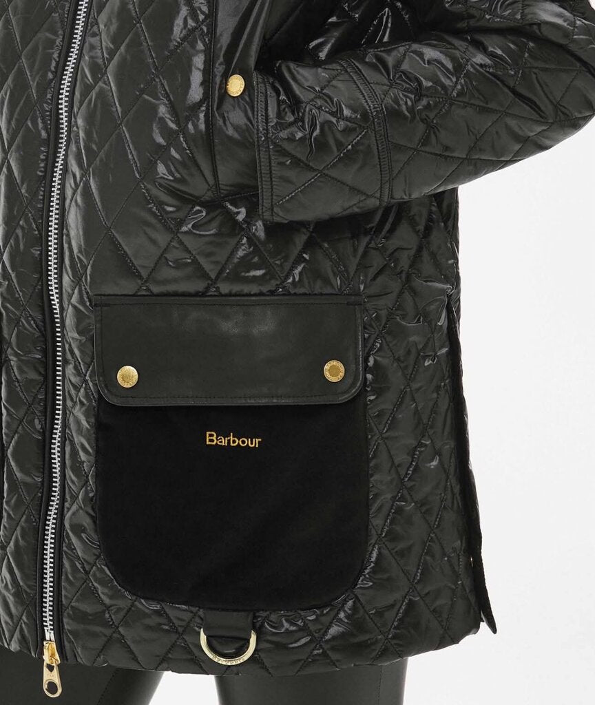 Barbour Premium Carlton Quilted Jacket - Size 8