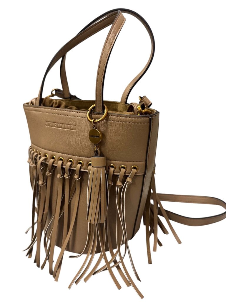 Steve Madden Fringe Bucket Crossbody Bag NWT (Retail $118)