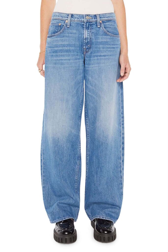 Mother The Down Low Spinner Sneak Jeans - Size 23