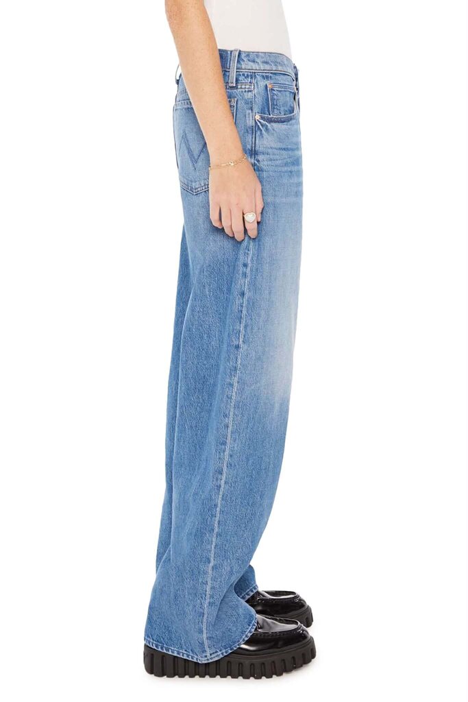 Mother The Down Low Spinner Sneak Jeans - Size 23