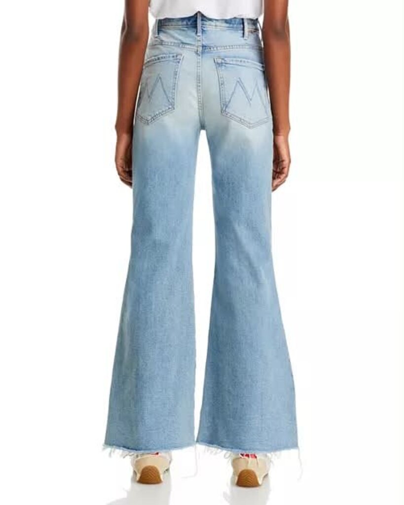 Mother The Hustler Roller Frayed Jeans In I Confess - Size 24