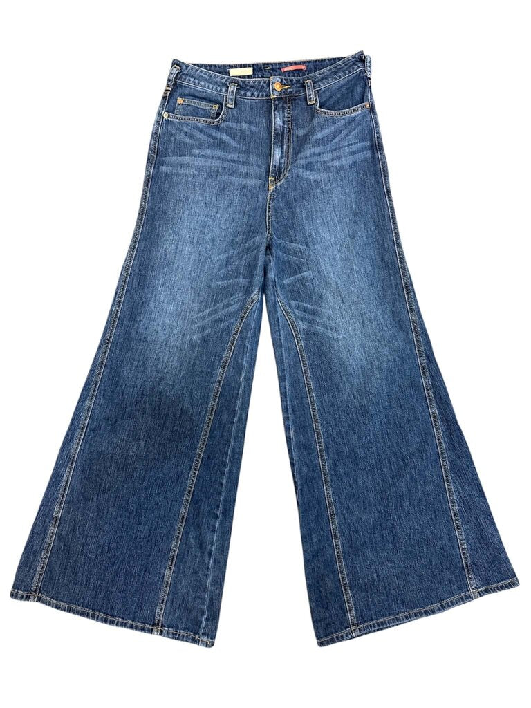 Pilcro Wide Leg Flare Jeans - Size 30
