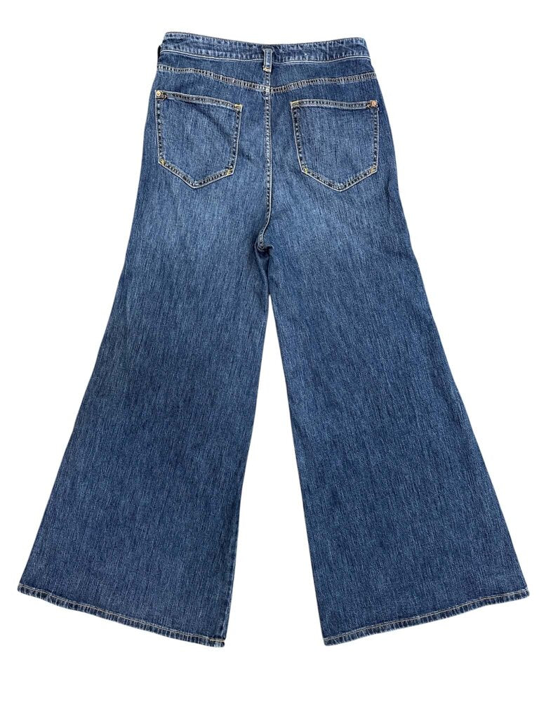Pilcro Wide Leg Flare Jeans - Size 30