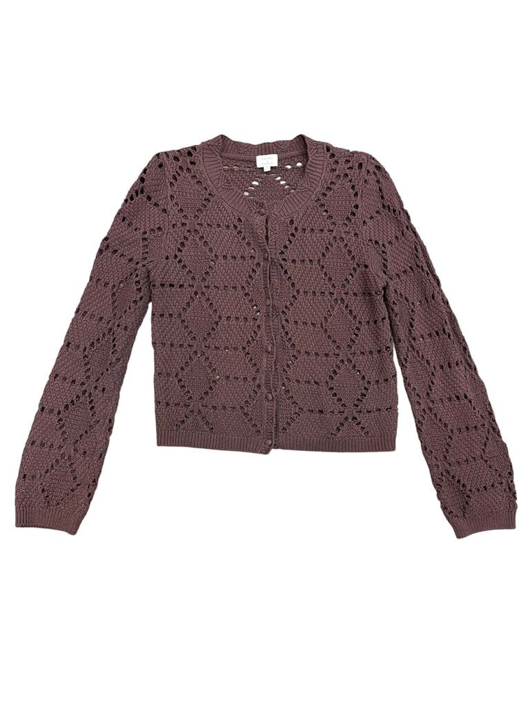 Z Supply Rosalyn Diamond Sweater Cardigan - Size XS