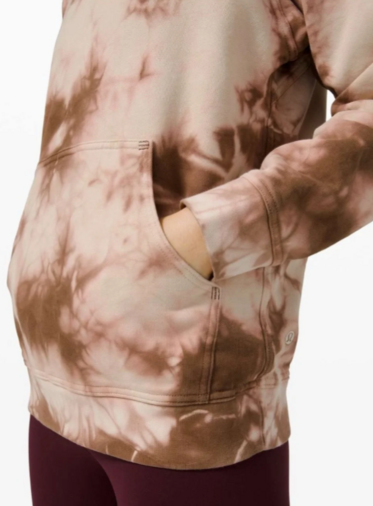 Lululemon All Yours Hoodie *Earth Dye - Size 10