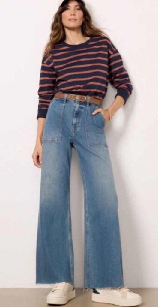 Pistola Penny Utility Jeans in Canal - Size 25 (Retails for $178)