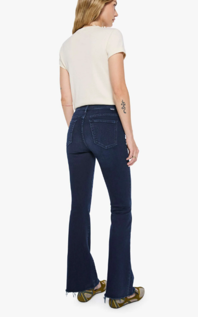 Mother The Weekender Fray Jeans in Chip On My Shoulder - Size 32 (Retails for $258)