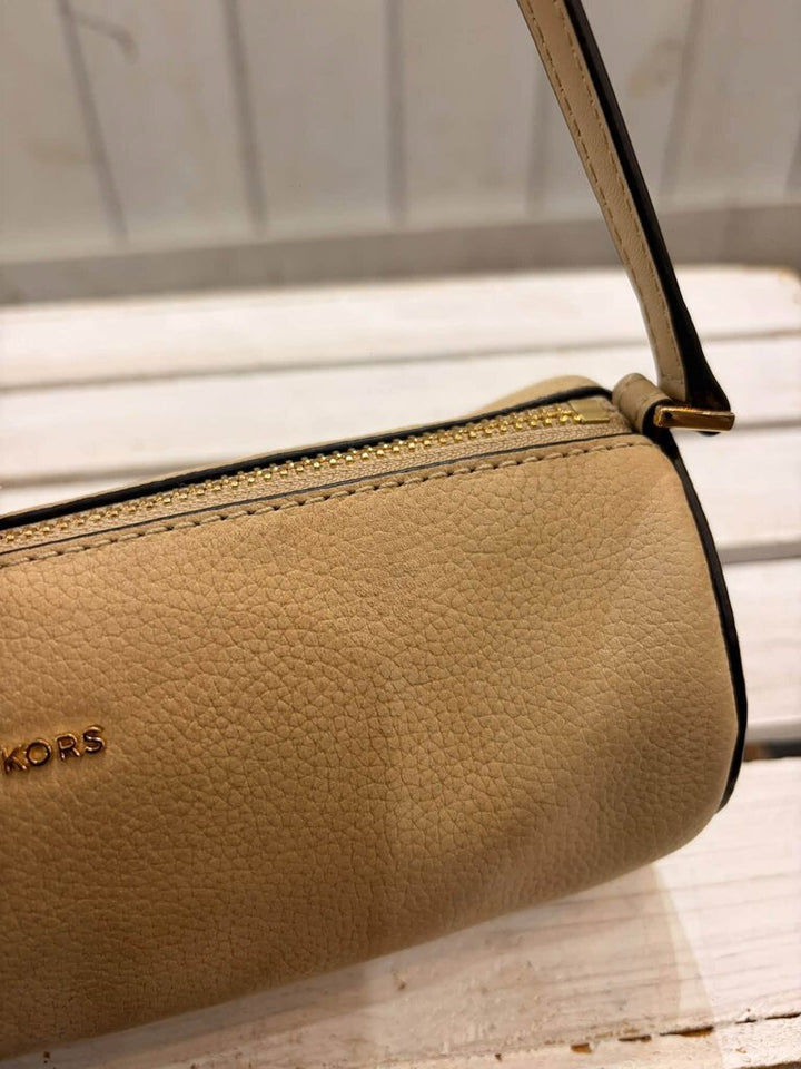 Michael Kors Izzy Small Nubuck Barrel Pochette (Retails for $128)
