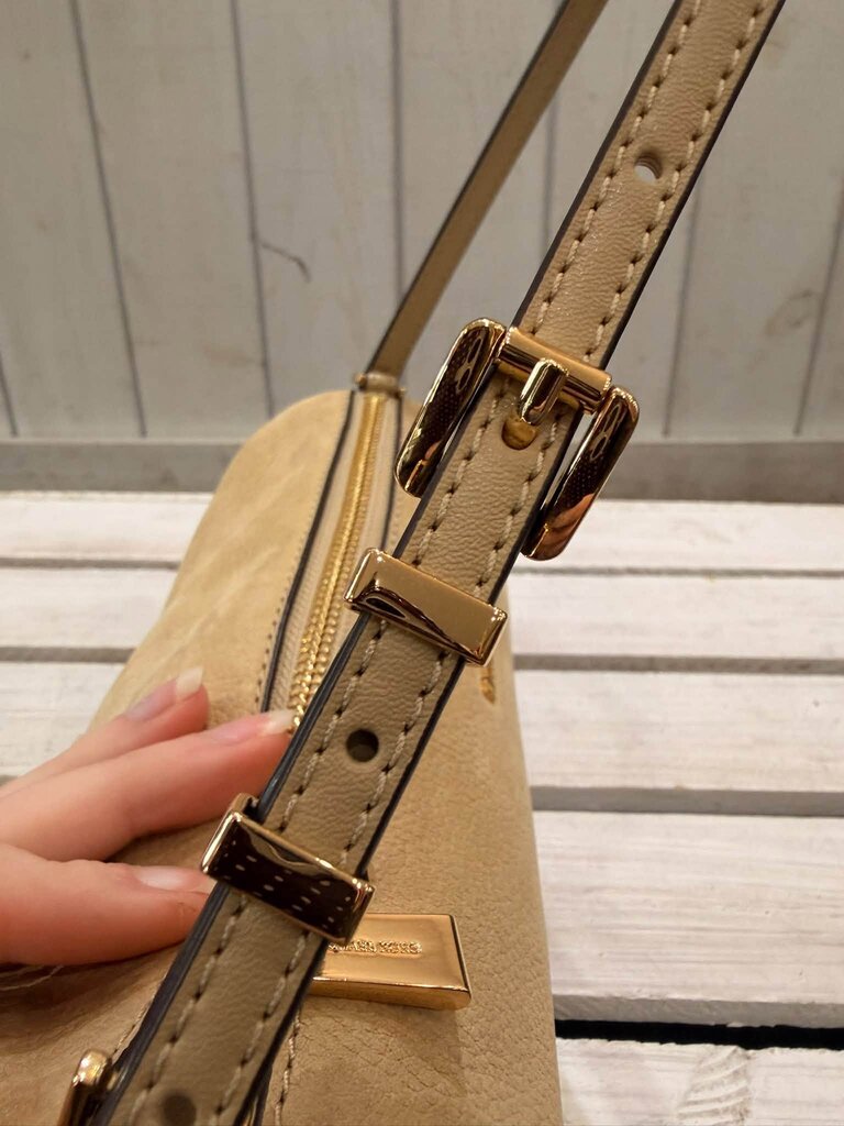 Michael Kors Izzy Small Nubuck Barrel Pochette (Retails for $128)