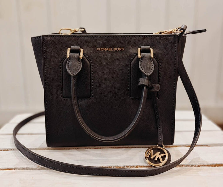 Michael Kors Pebbled Leather Satchel