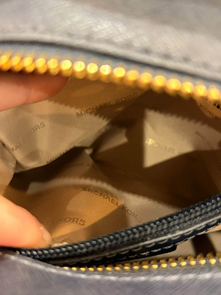 Michael Kors Pebbled Leather Satchel