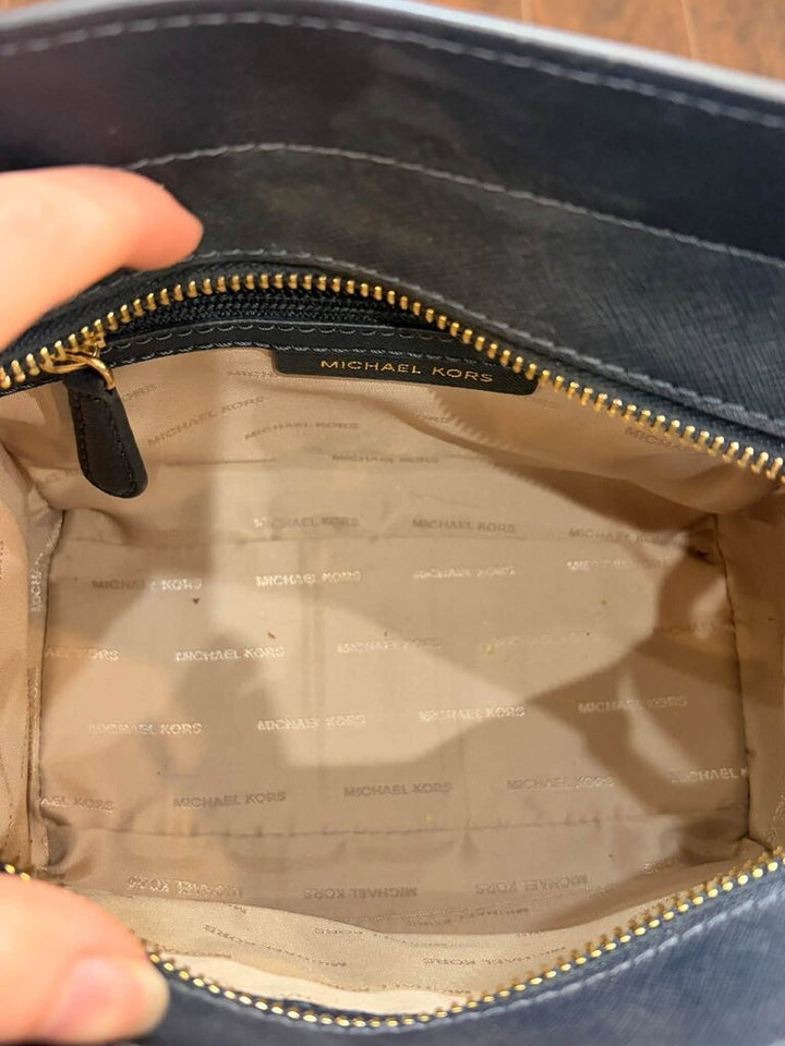 Michael Kors Pebbled Leather Satchel