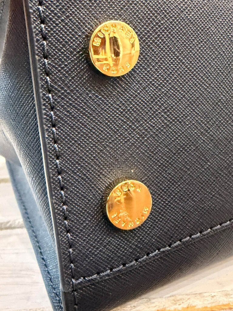 Michael Kors Pebbled Leather Satchel