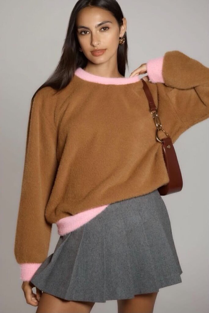 Maeve NWT Cozy Ringer Sweater - Size XXS