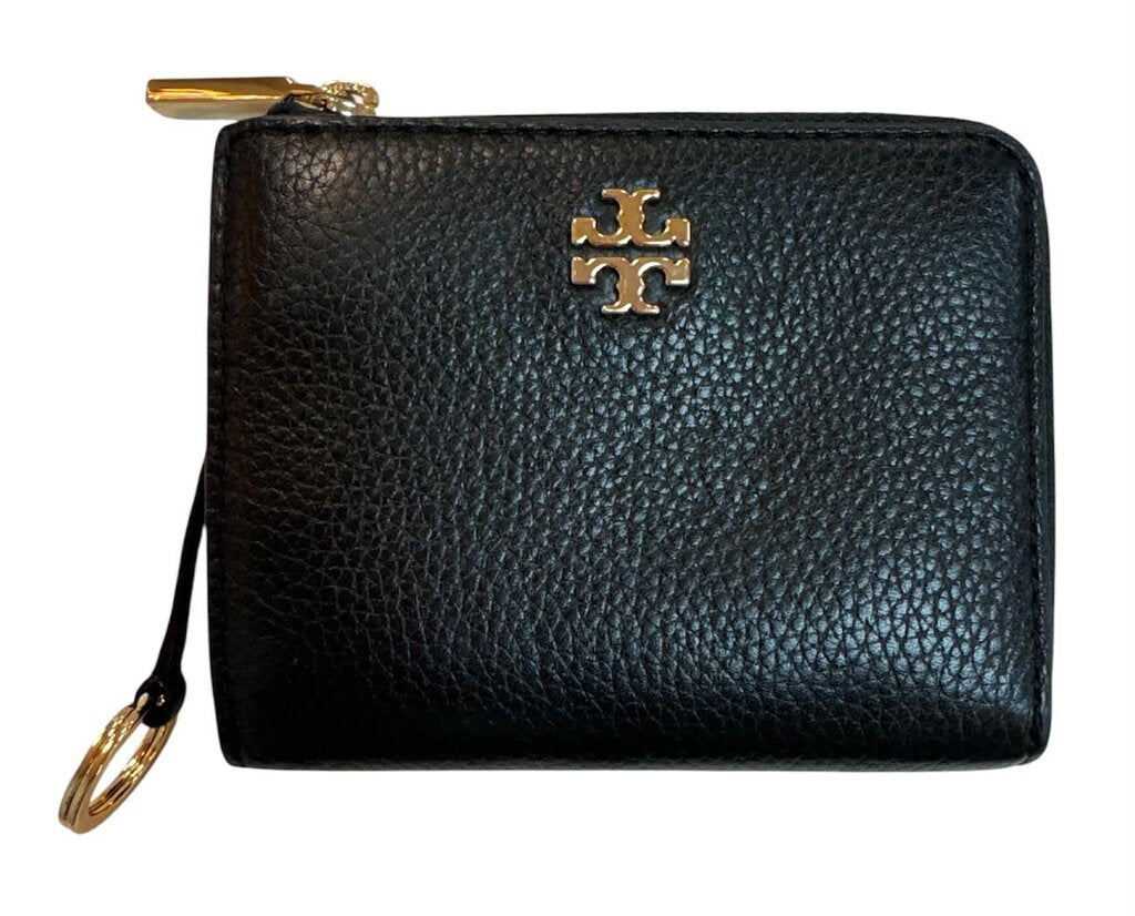 Tory Burch Zip-Around Small Wallet With Keyring