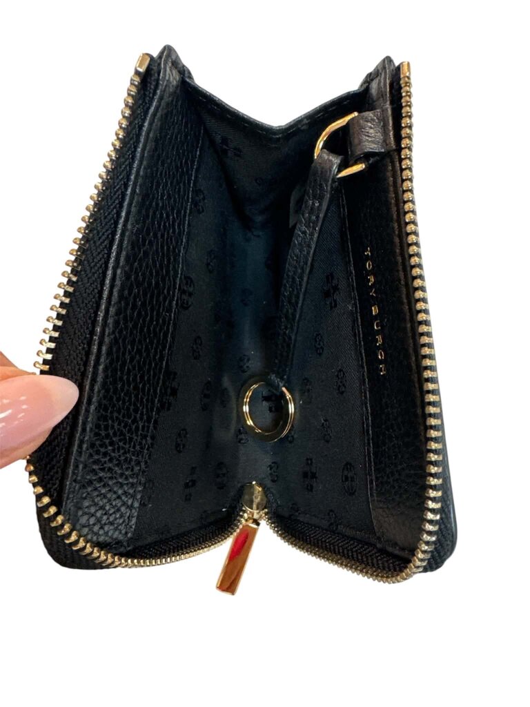 Tory Burch Zip-Around Small Wallet With Keyring