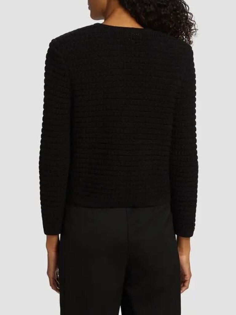 Aqua Crewneck Cardigan - Size Small