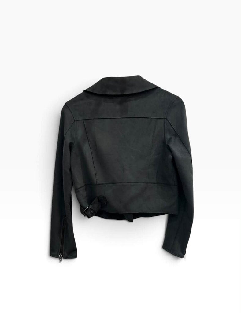 Dex Suede Moto Jacket - Size Small