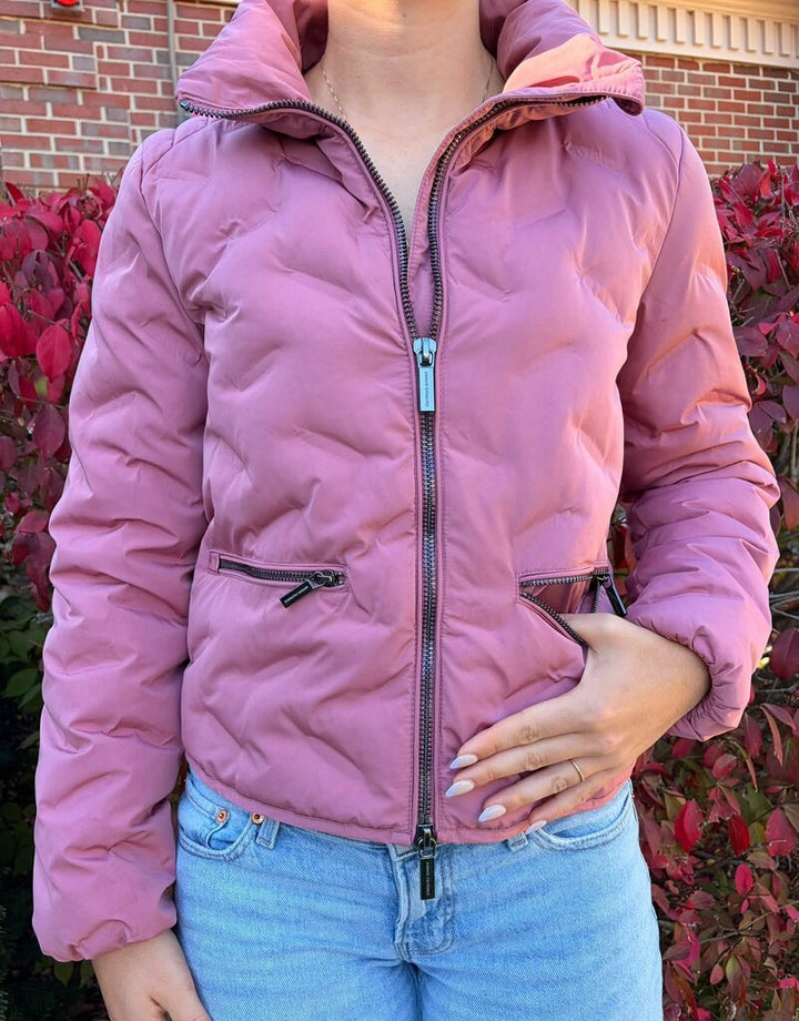 Armani Exchange Blouson Puffer Jacket - Size Small
