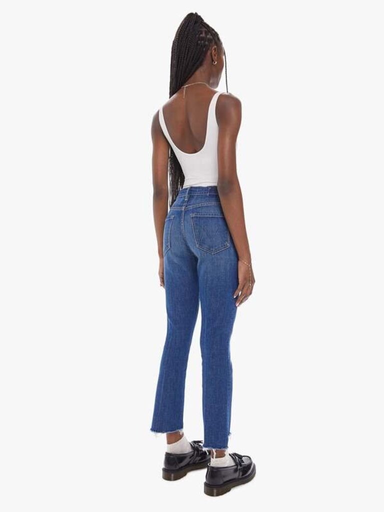 Mother The Insider Crop Step Fray Jeans - Size 30