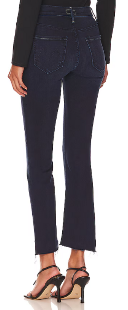 Mother Insider Crop Step Fray Jeans - Size 31