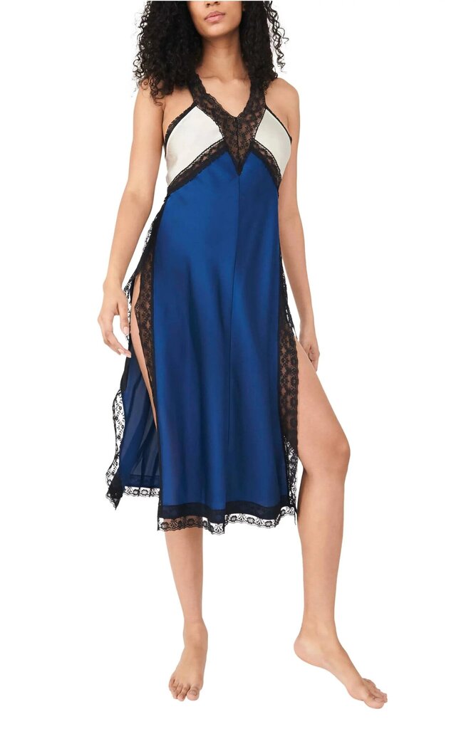 Free People Tri Me Midi Slip - Size Small