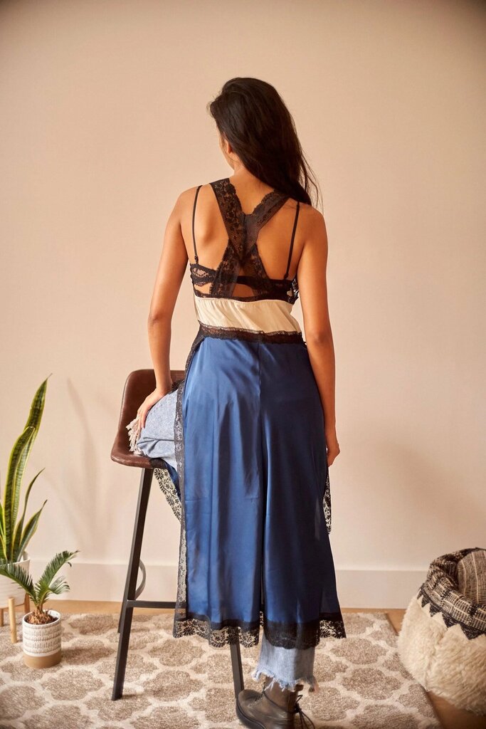 Free People Tri Me Midi Slip - Size Small