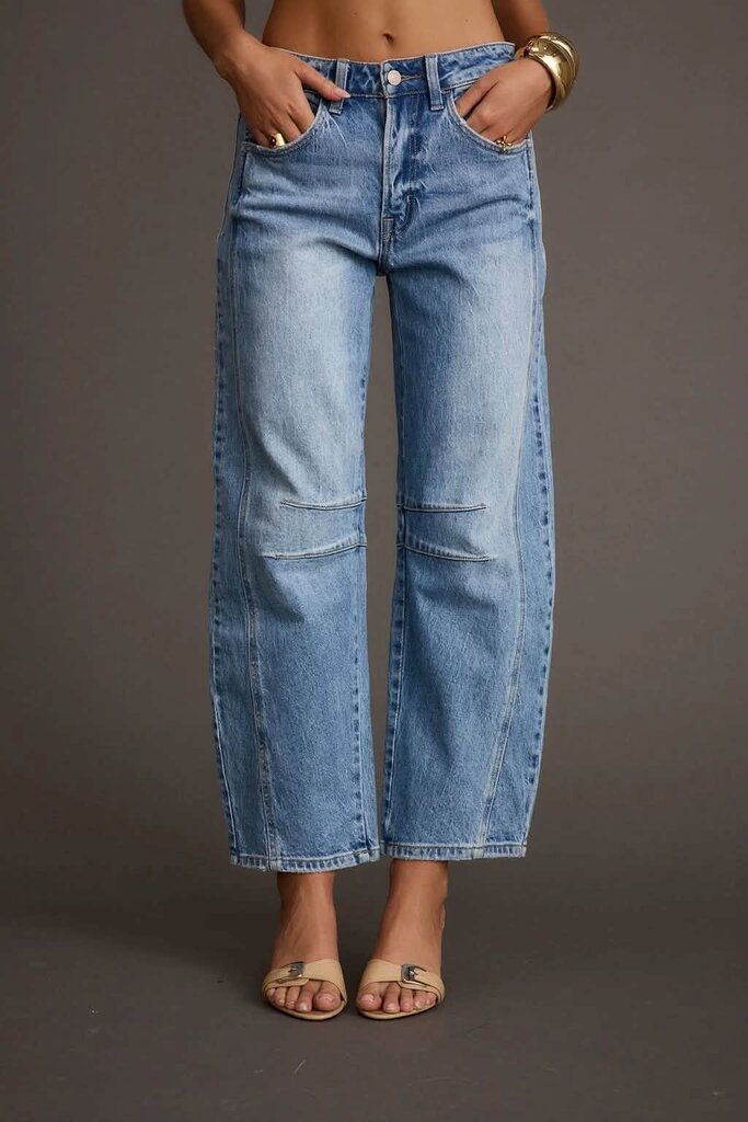 12th Tribe Muse Barrel Jeans - Size 32