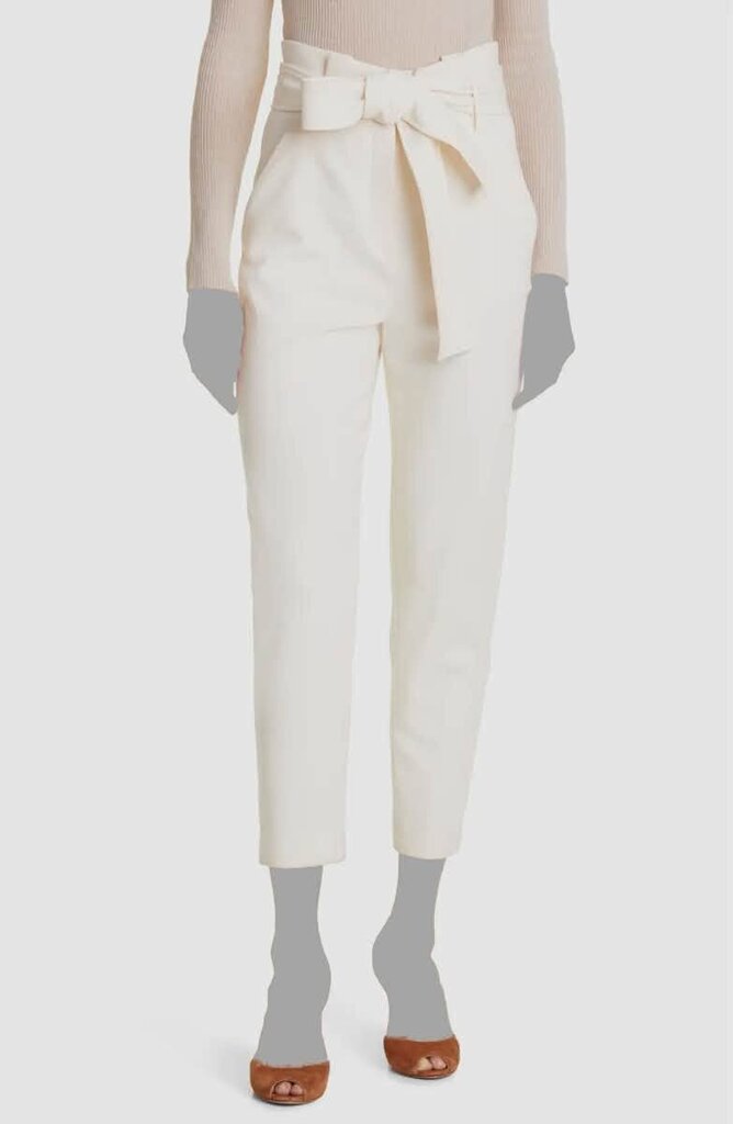 Veronica Beard Setti Belted Ankle Trouser Pants - Size 12