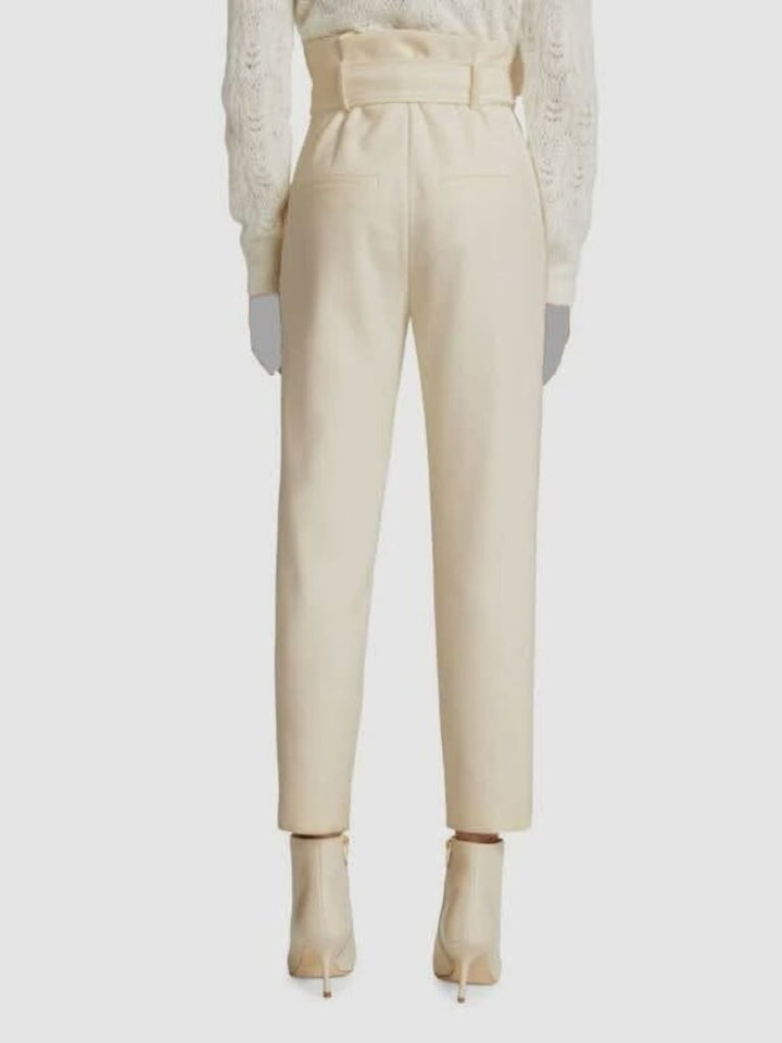 Veronica Beard Setti Belted Ankle Trouser Pants - Size 12