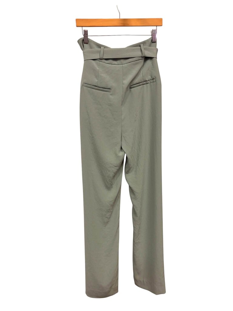 Pipes & Shaw Veronica Beard Belted Wide Leg Trouser Pants - Size Large