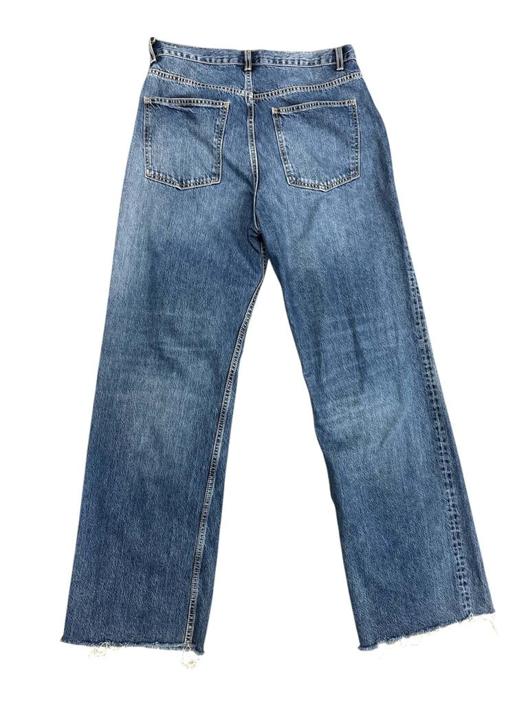 Zara High-Rise Wide Leg Jeans - Size 12