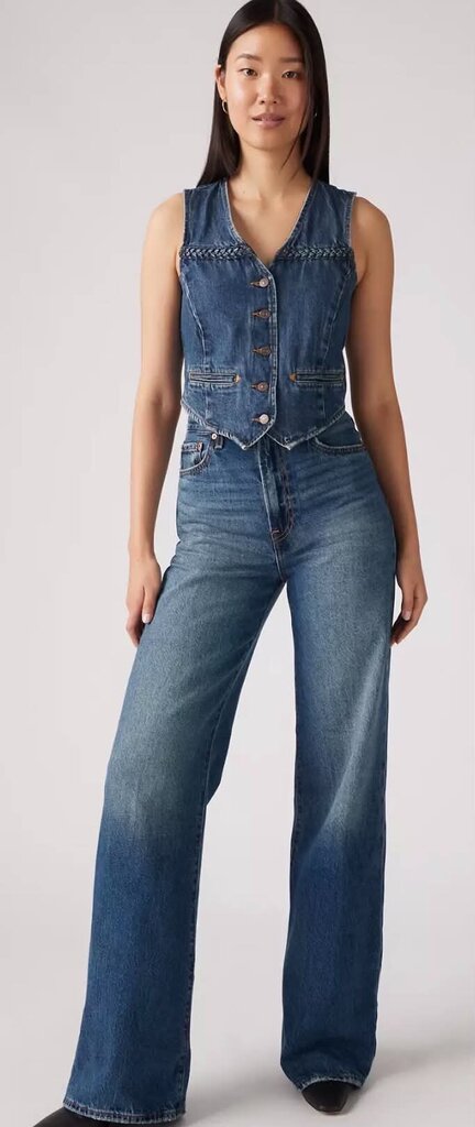 Levi's Ribcage Wide Leg Jeans - Size 31