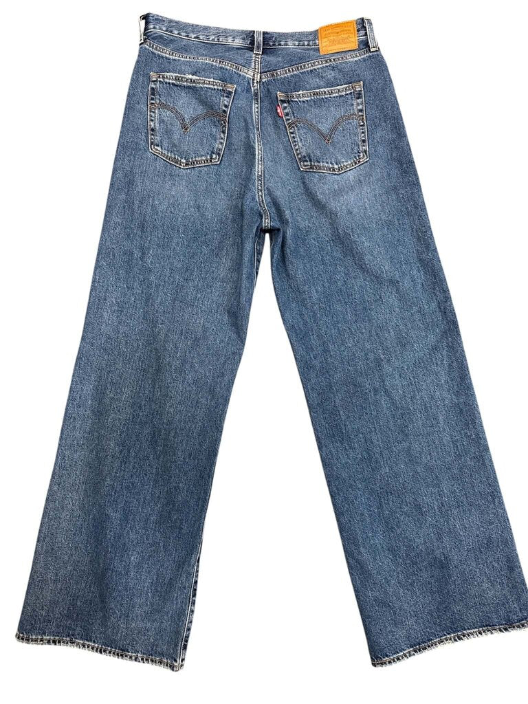 Levi's Ribcage Wide Leg Jeans - Size 31