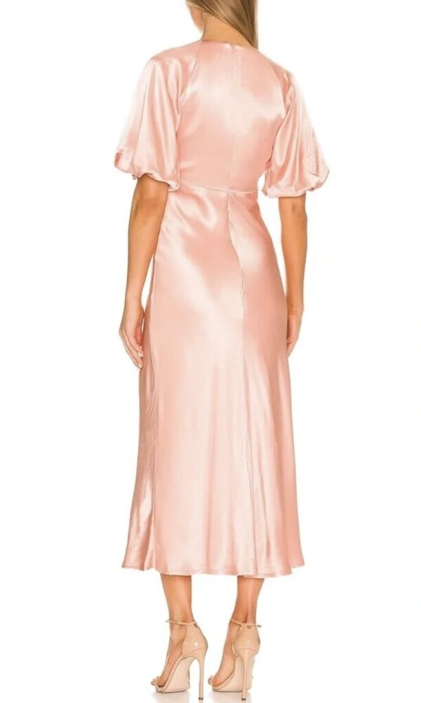 Bardot Everleigh Satin Midi NWT Dress- Size Large