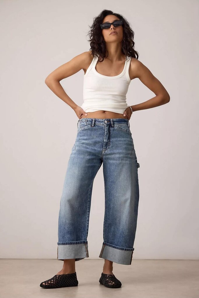 Pilcro Kayden High Rise Barrel Jeans - Size 26