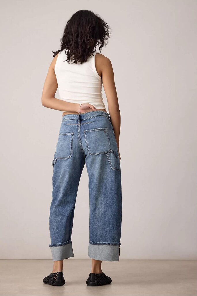 Pilcro Kayden High Rise Barrel Jeans - Size 26