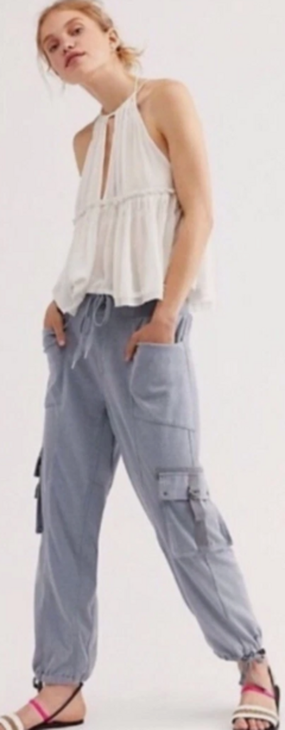 Free People Semi-Charmed Jogger Cargo Pants - Size XS