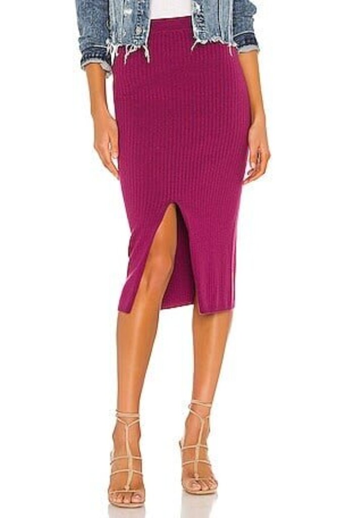FP Skyline Midi Skirt in Orchid Purple - Size Medium