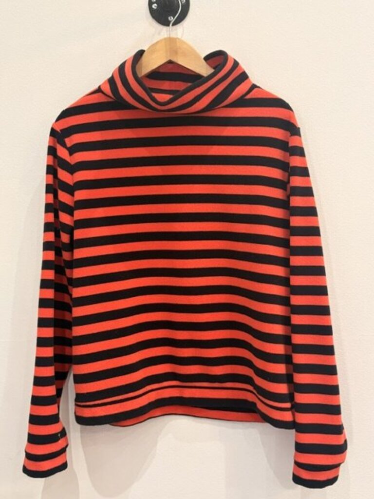 Dudley Stephens Mock Neck Fleece Turtleneck Sweater - Size XL
