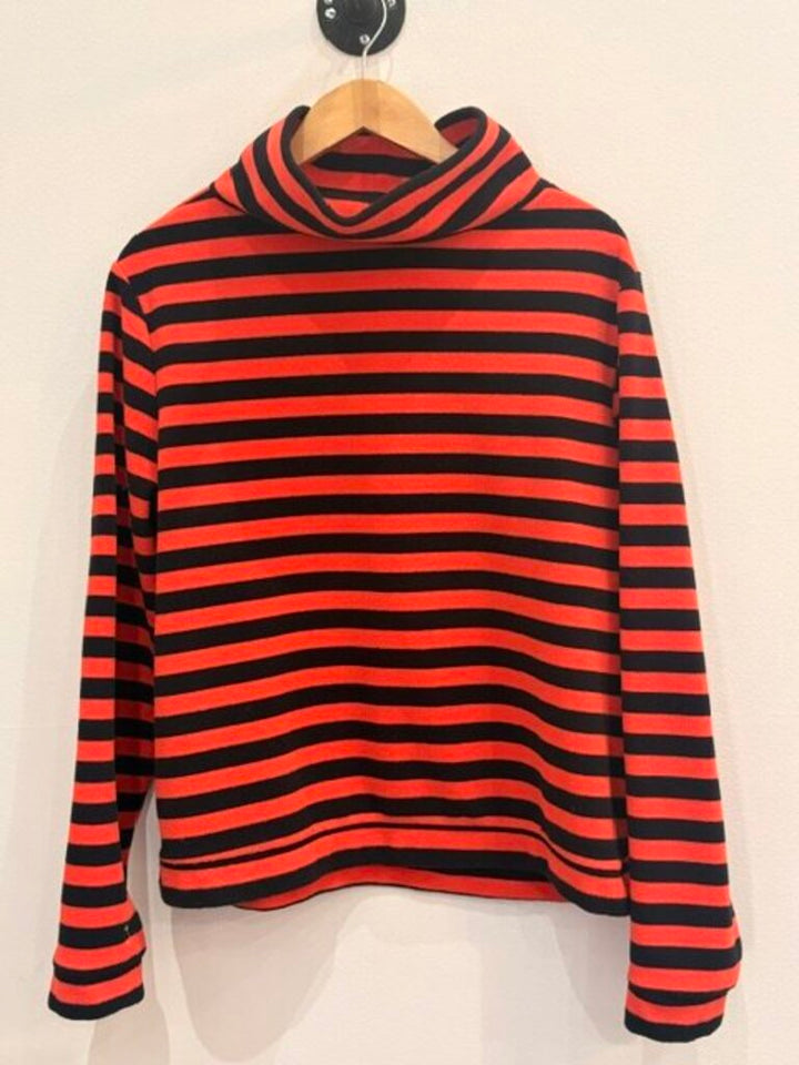 Dudley Stephens Mock Neck Fleece Turtleneck Sweater - Size XL