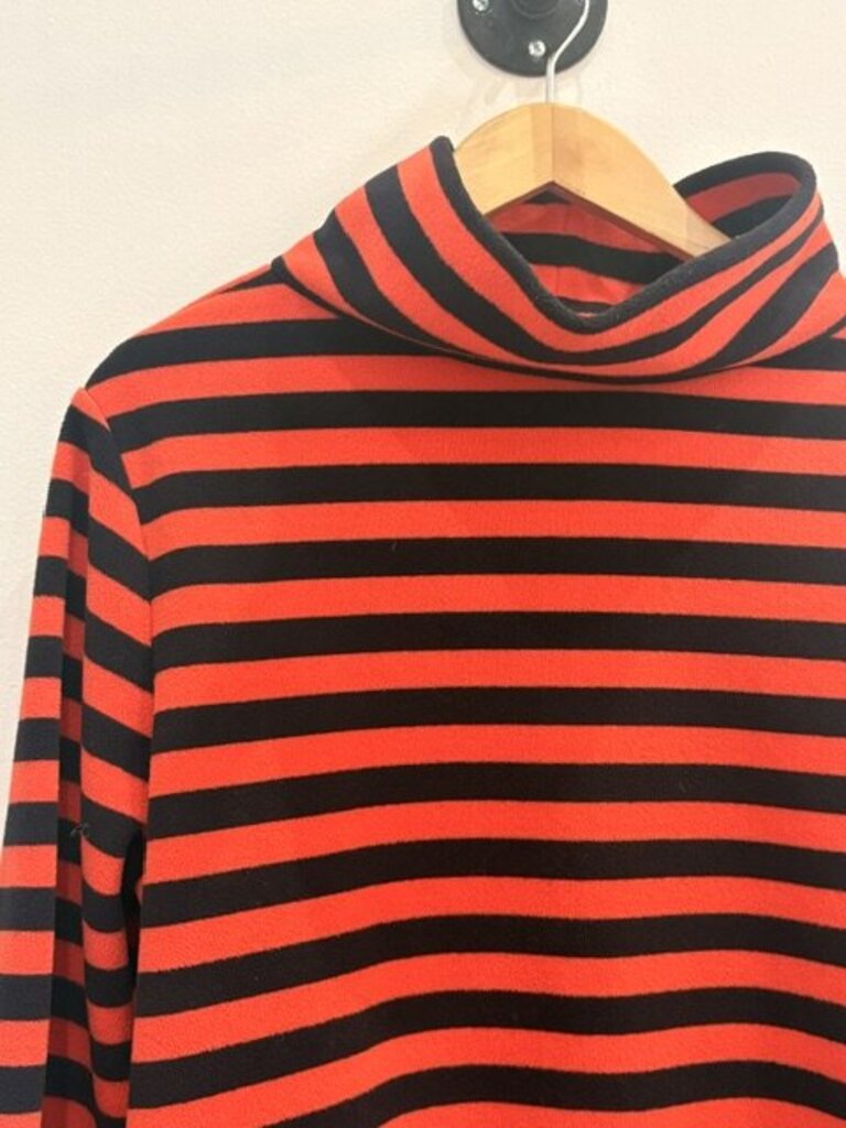 Dudley Stephens Mock Neck Fleece Turtleneck Sweater - Size XL