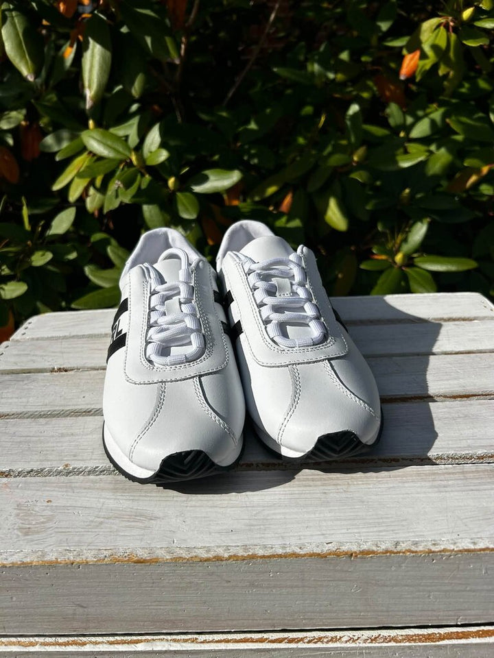 Ralph Lauren Cayden Action Leather Sneaker - Size 6.5