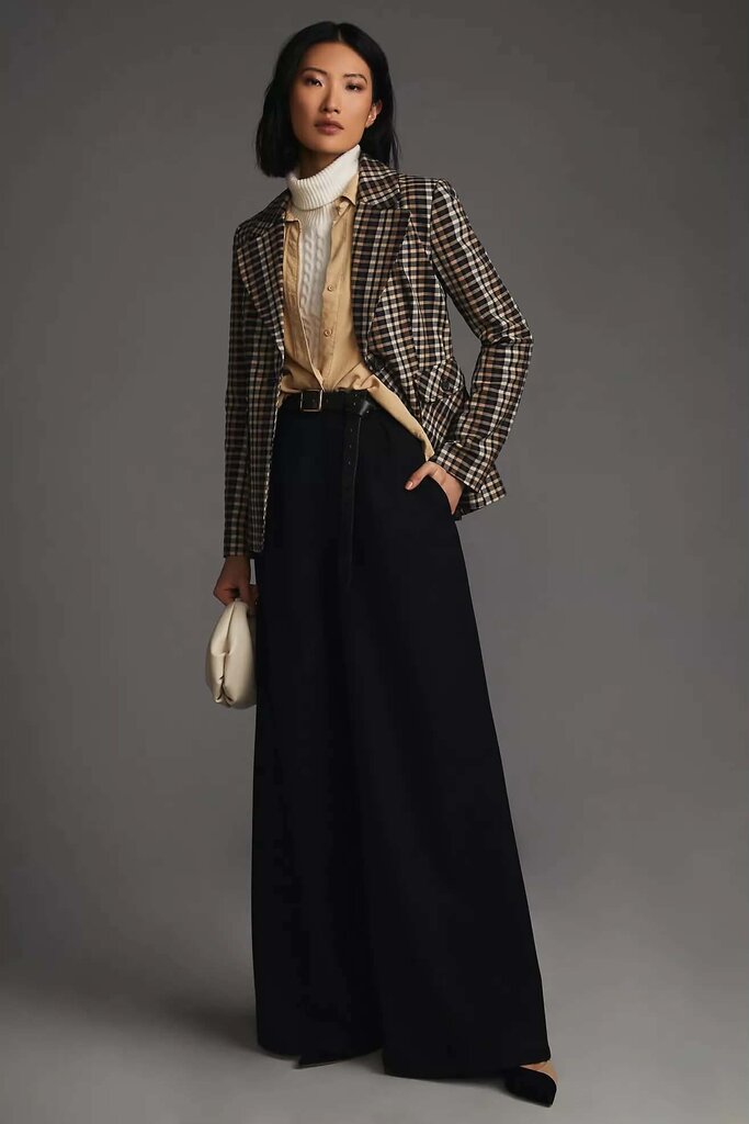 Maeve Plaid Blazer - Size 2